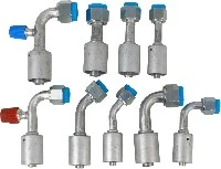 Aluminium Air Conditioning 6 8 and 10 AC Fitting Set Female OringBeadlock Straight 18090 and 45 Degree Aluminium Air Conditioning 6 8 and 10 AC Fitting Set Female OringBeadlock Straight 18090 and 45 Degree